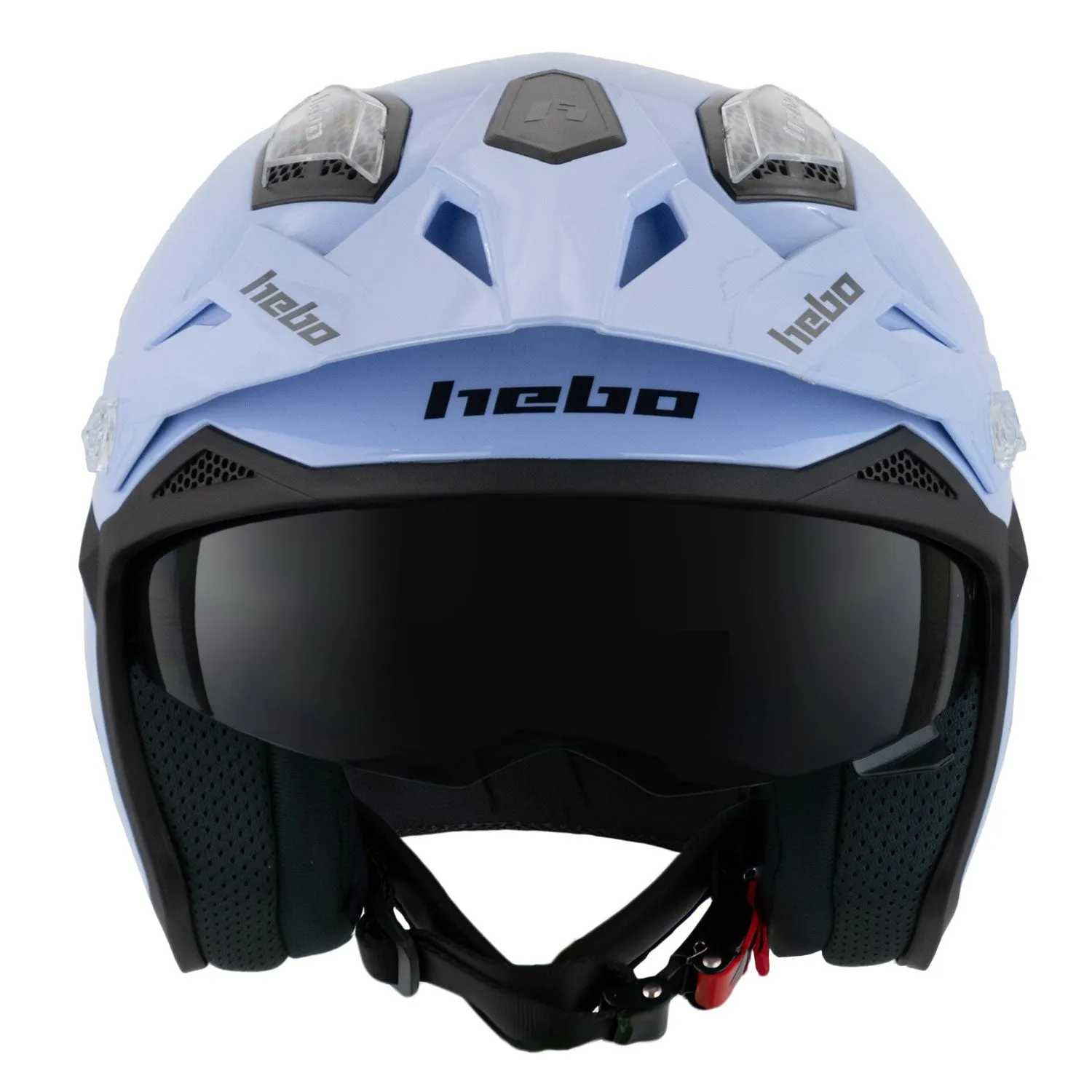Hebo Zone 5 Monocolor casco blu omologato ECE 22-06