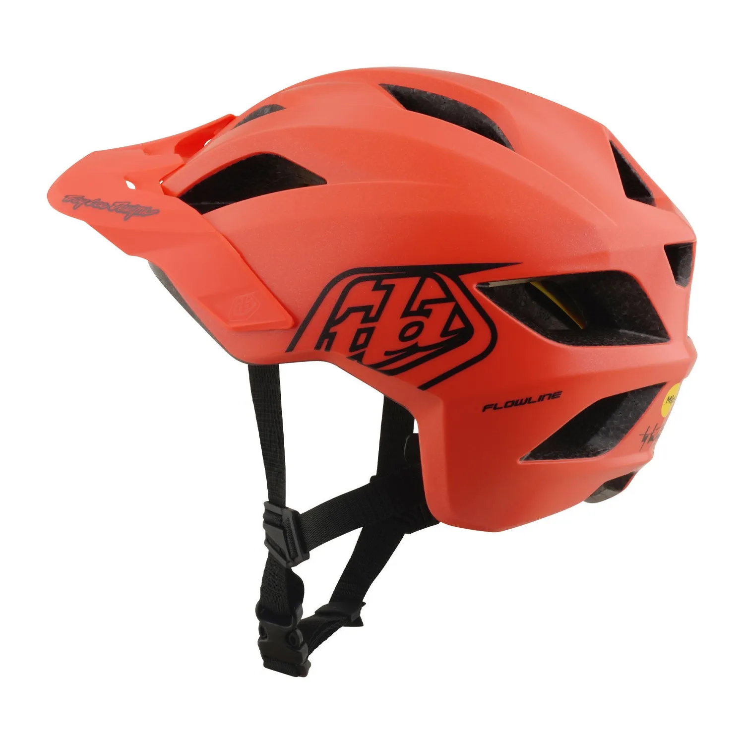 Troy Lee Designs Flowline Point casco bici bambino corallo MIPS