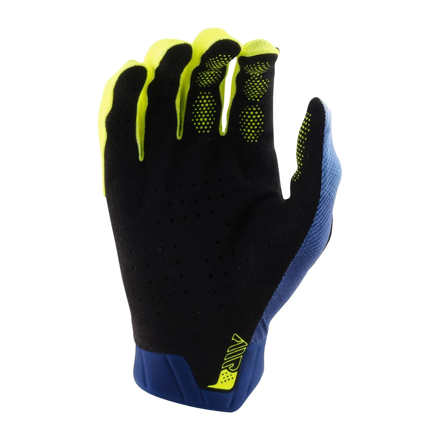 Troy Lee Designs Air Glove Illusion guanti moto slate giallo