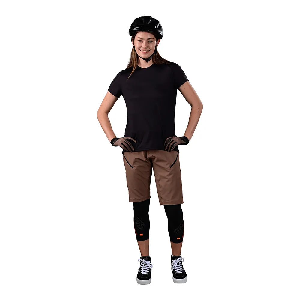 Troy Lee Designs Lilium maglia MTB donna nera maniche corte