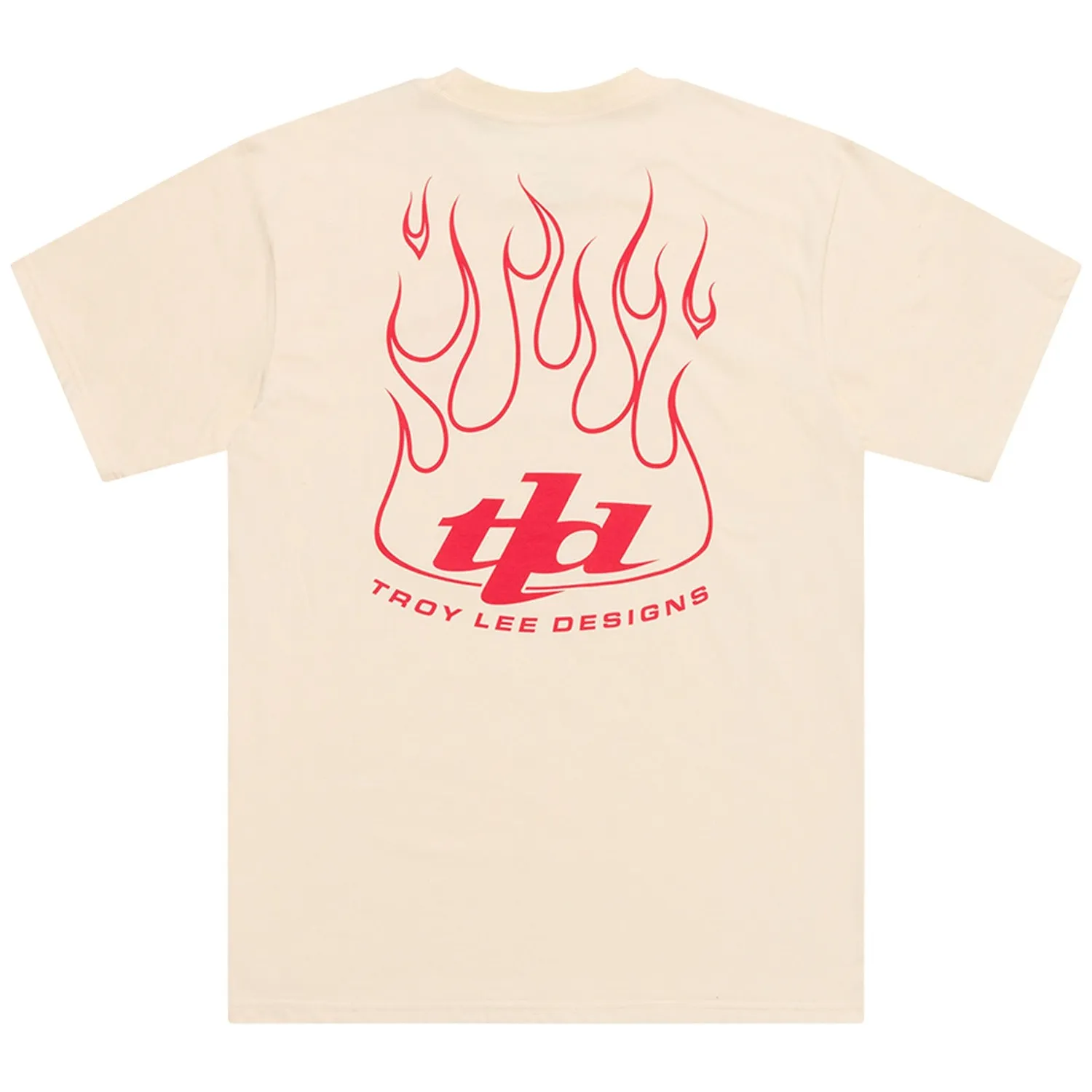 Troy Lee Designs Torched t-shirt Vintage White cotone