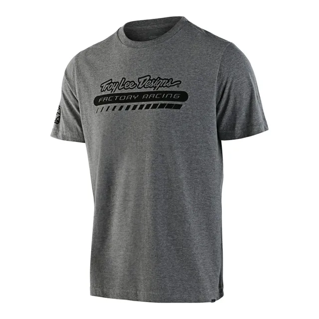 Troy Lee Designs Factory Racing T-shirt grigia manica corta