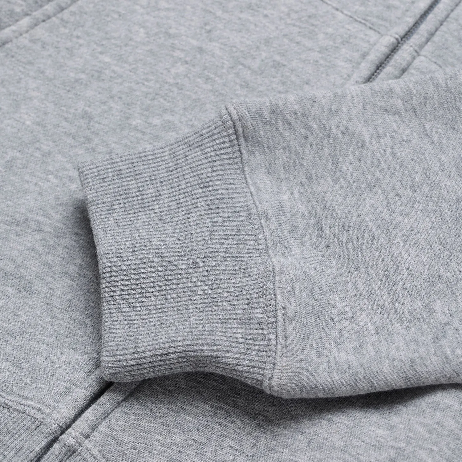 Troy Lee Designs Zip Up Hoodie Signature felpa grigio heather