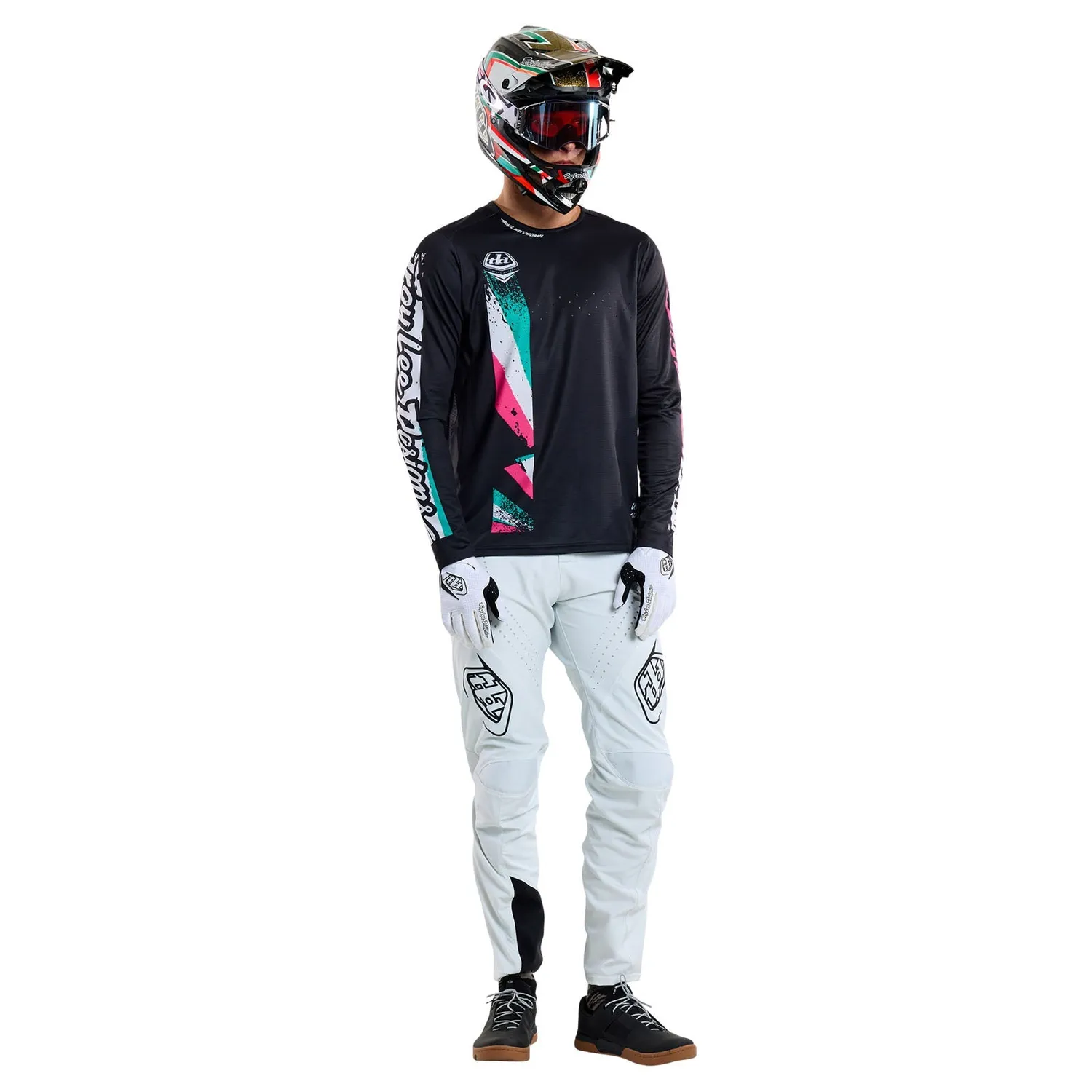 Troy Lee Designs Sprint maglia MTB nera manica lunga gara