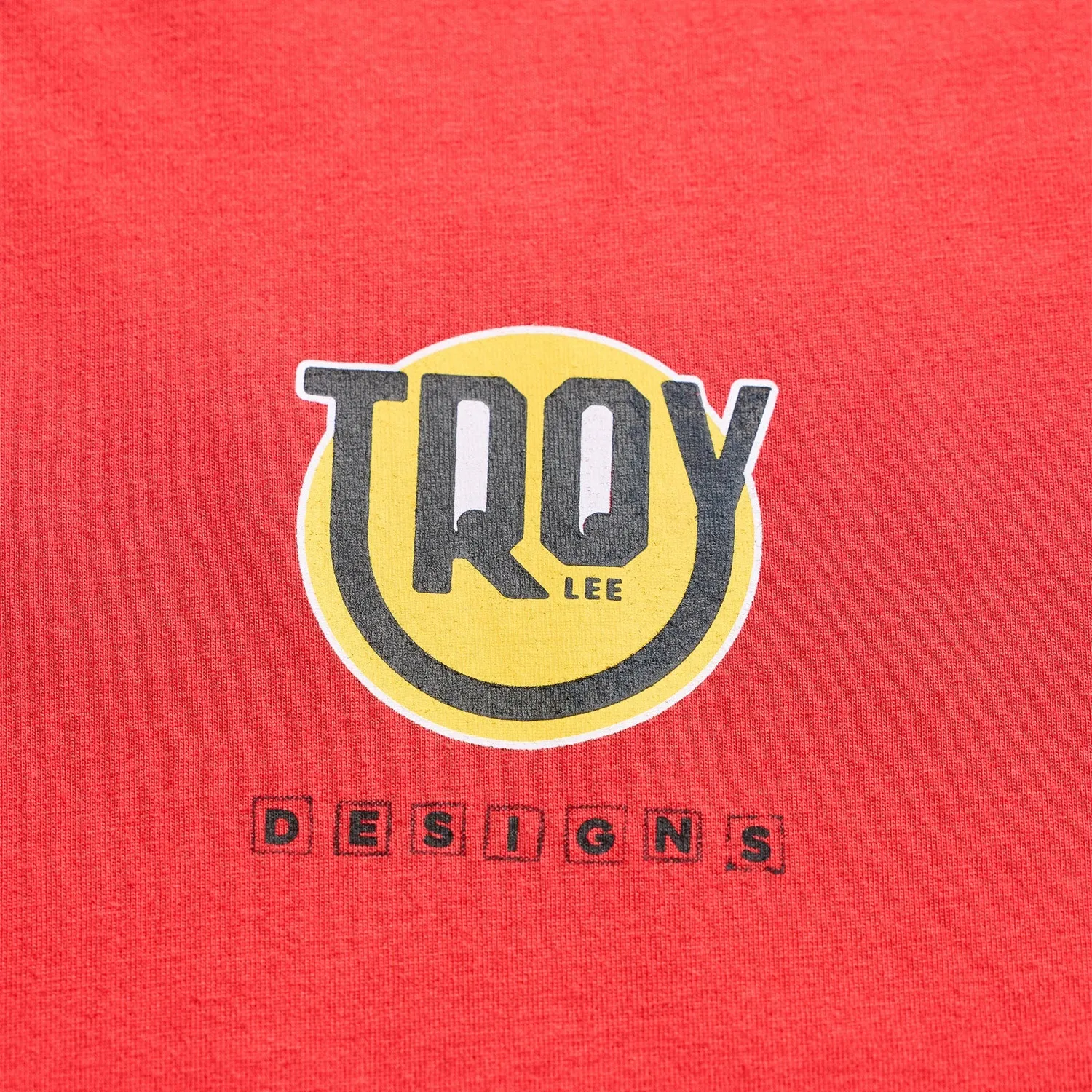 Troy Lee Designs Happy Dayz t-shirt Scarlet corta