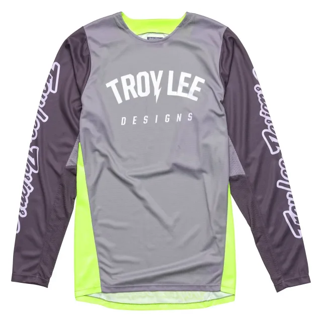 Troy Lee Designs GP Pro maglia moto bambino silver glo green