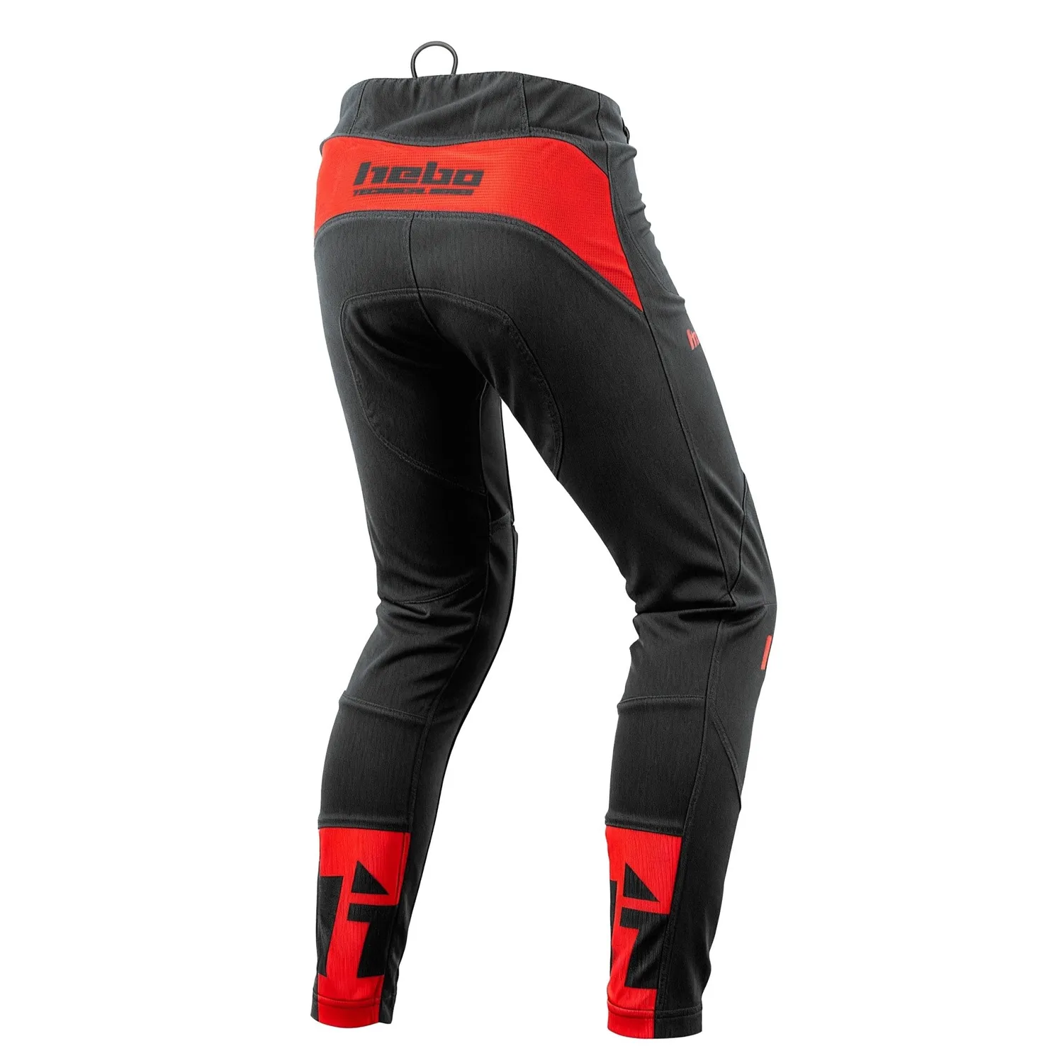 Hebo Tech Junior pantaloni moto bimbo neri protettivi