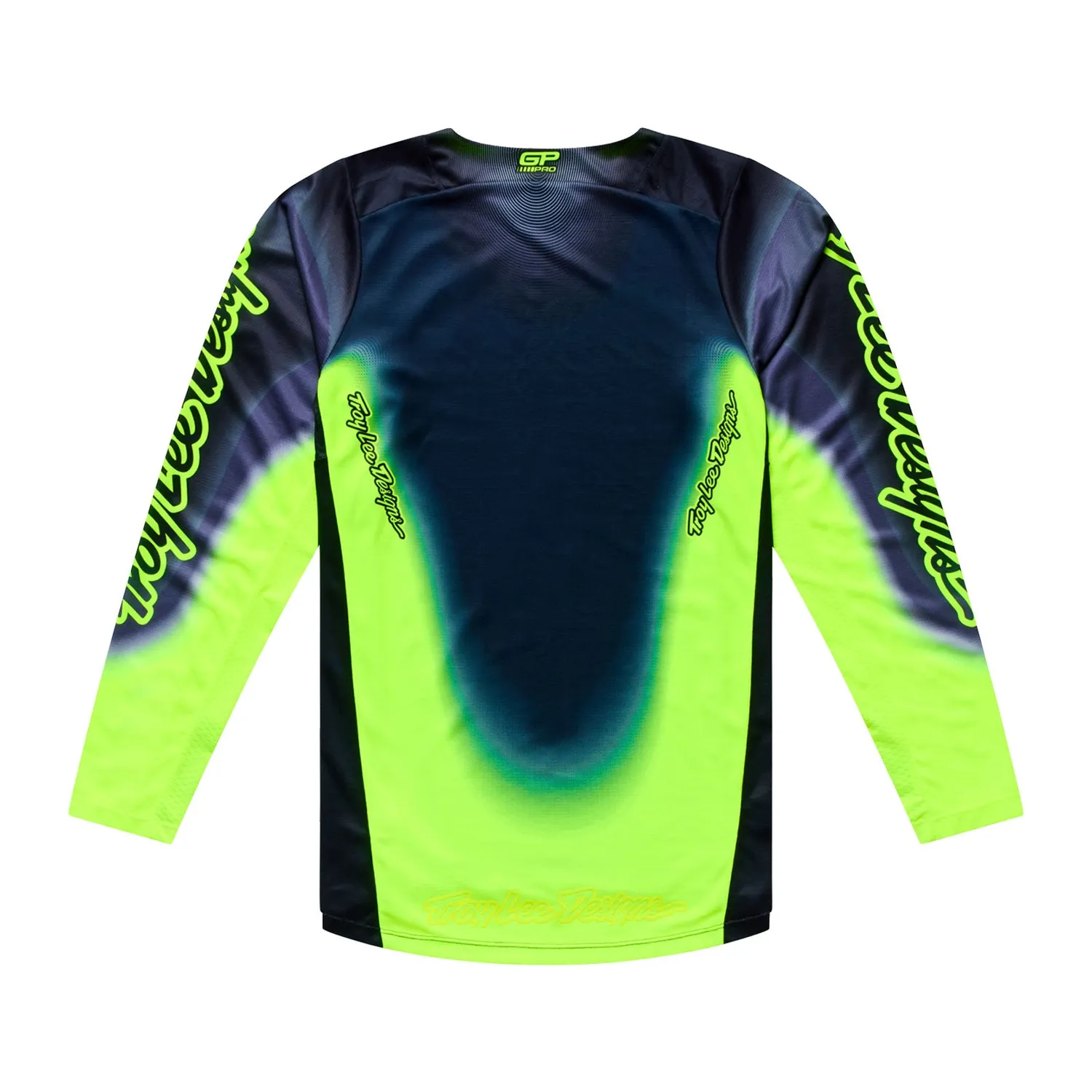 Troy Lee Designs GP Pro Imprint maglia moto grigio giallo XL