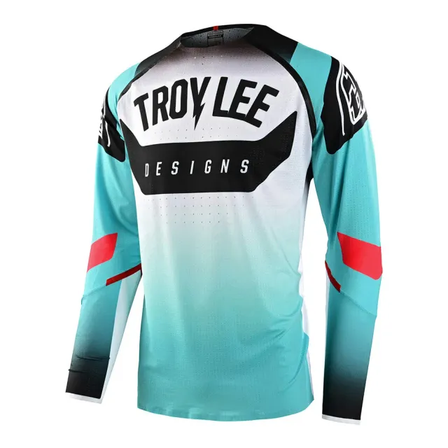 Troy Lee Designs SE Ultra Arc maglia cross turchese melone