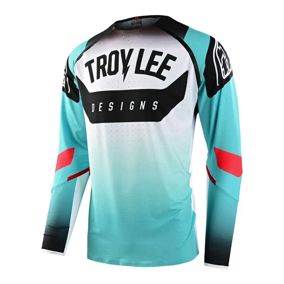Troy Lee Designs SE Ultra Arc maglia cross turchese melone