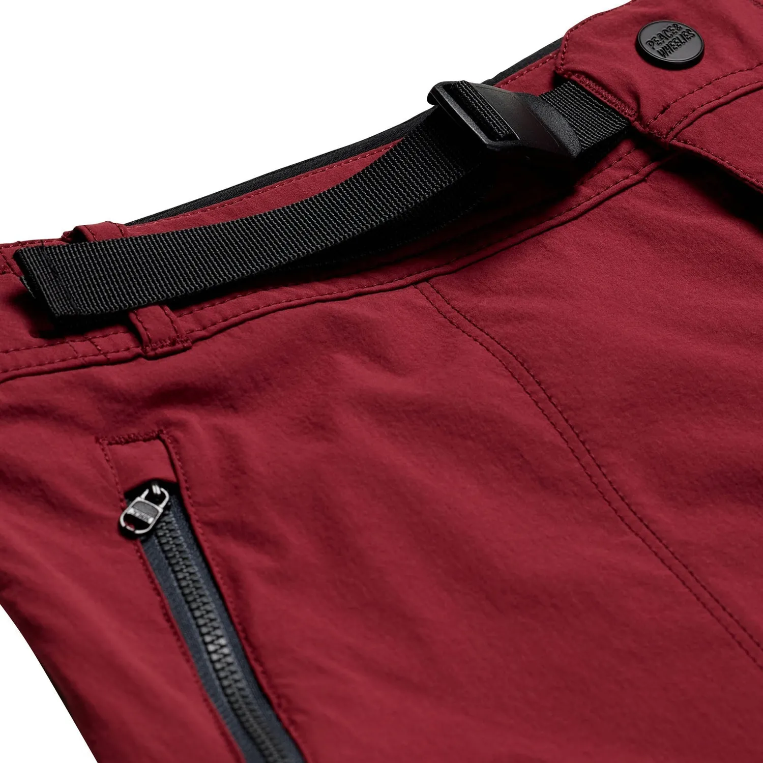 Troy Lee Designs Skyline Trail pantaloncini bici bordeaux stretch
