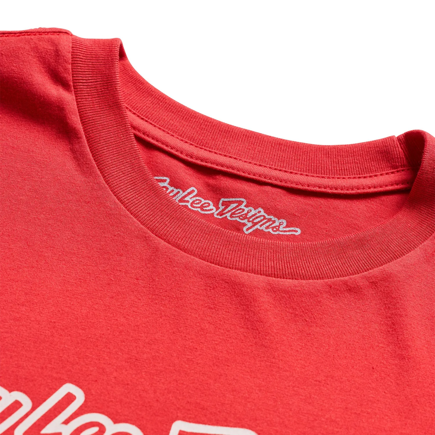 Troy Lee Designs Signature t-shirt scarlet glo manica corta