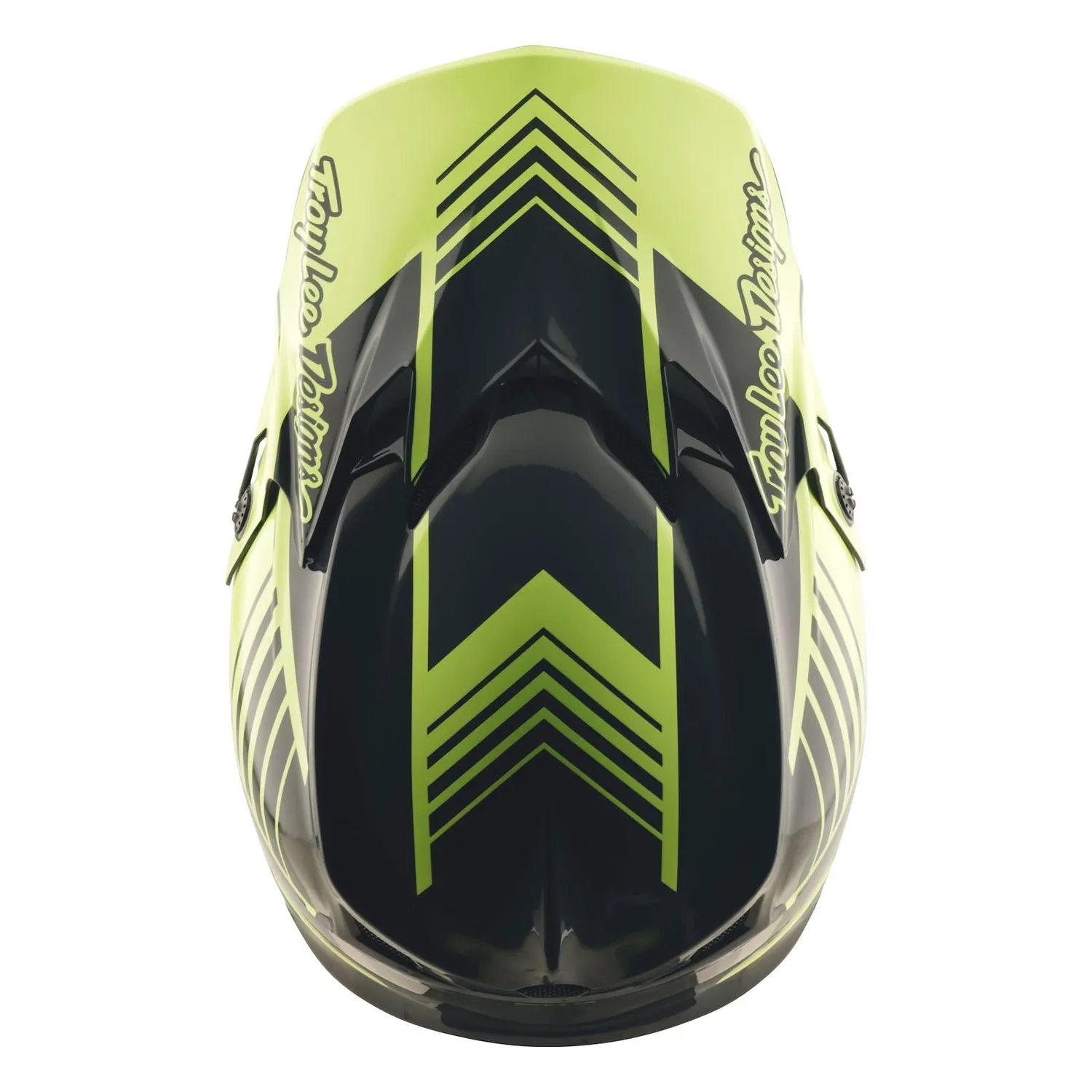 Troy Lee Designs GP Pro Segment casco moto giallo nero MIPS