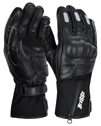 Bi Esse guanti moto invernali S impermeabili touch