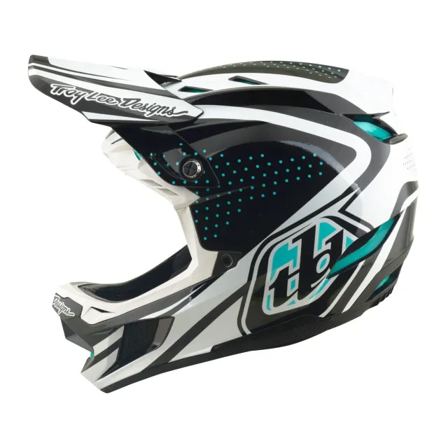 Troy Lee Designs D4 Polyacrylite casco bici Charcoal MIPS