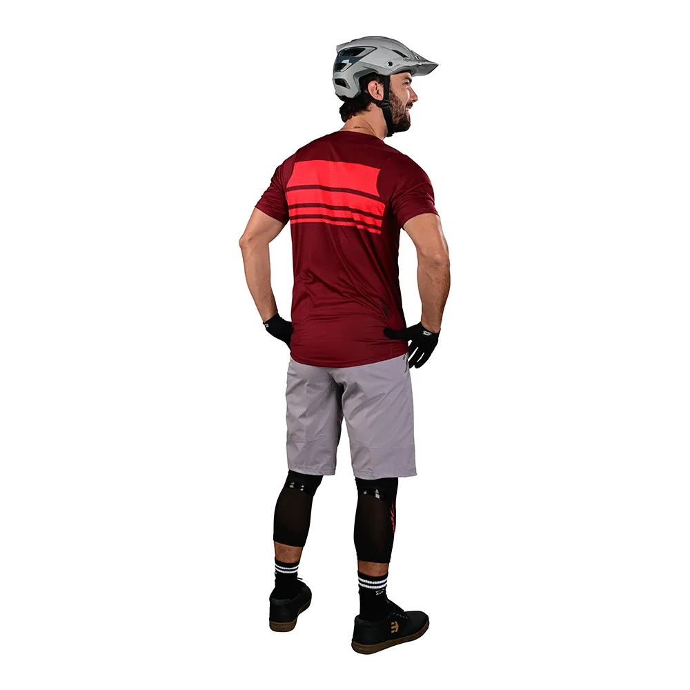 Troy Lee Designs Skyline Air maglia manica corta Stacks Syrah