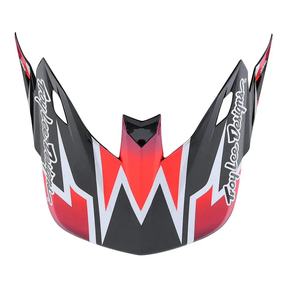 Troy Lee Designs SE5 visiera casco blu lightning