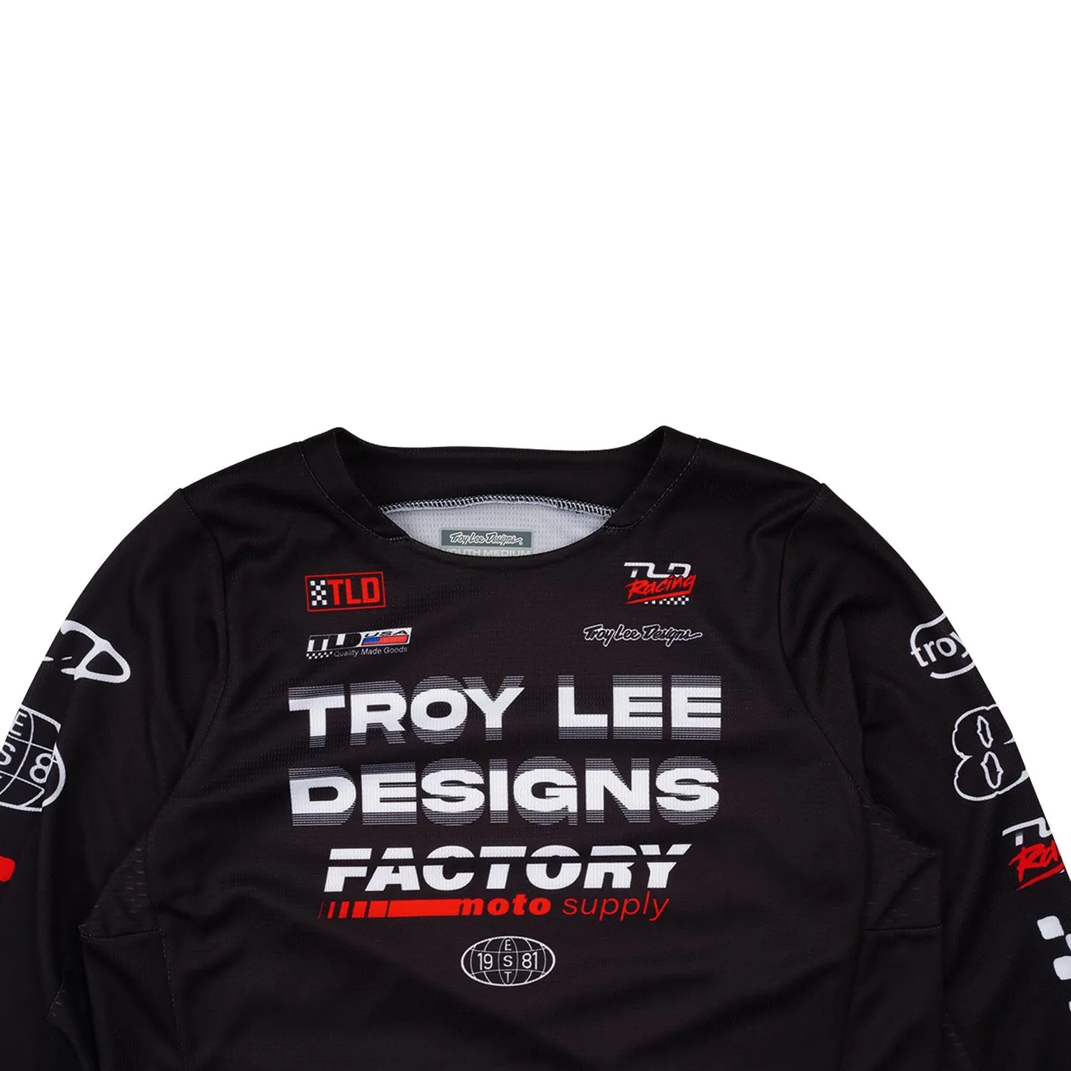 Troy Lee Designs GP Pro Factory maglia moto bambino Black