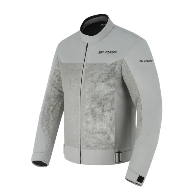 Bi Esse Giacca Moto Estiva Traforata XS Grigio