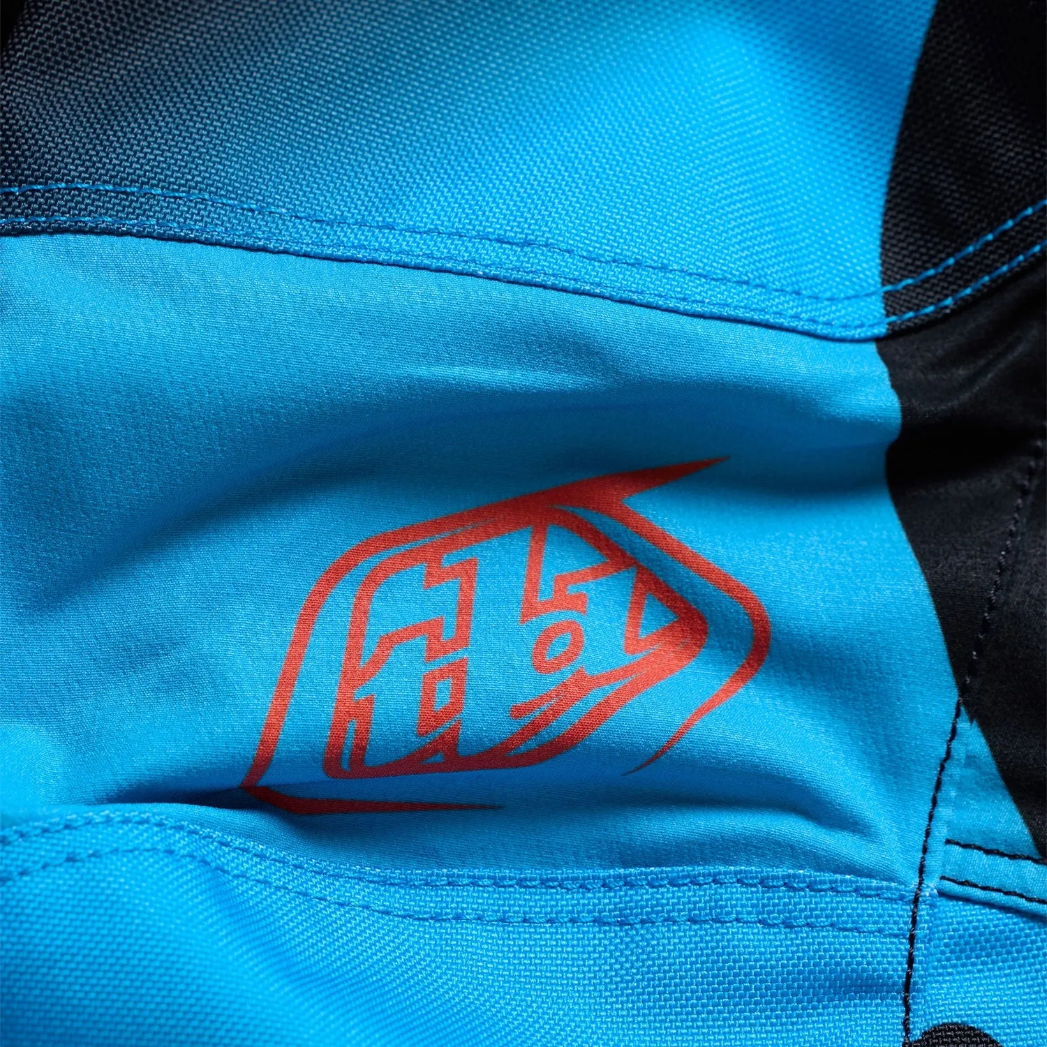 Troy Lee Designs GP Pro pantaloni moto bambino nero ciano