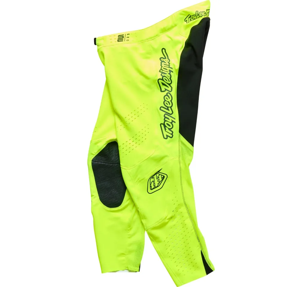 Troy Lee Designs SE Pro Solo pantaloni moto giallo fluo