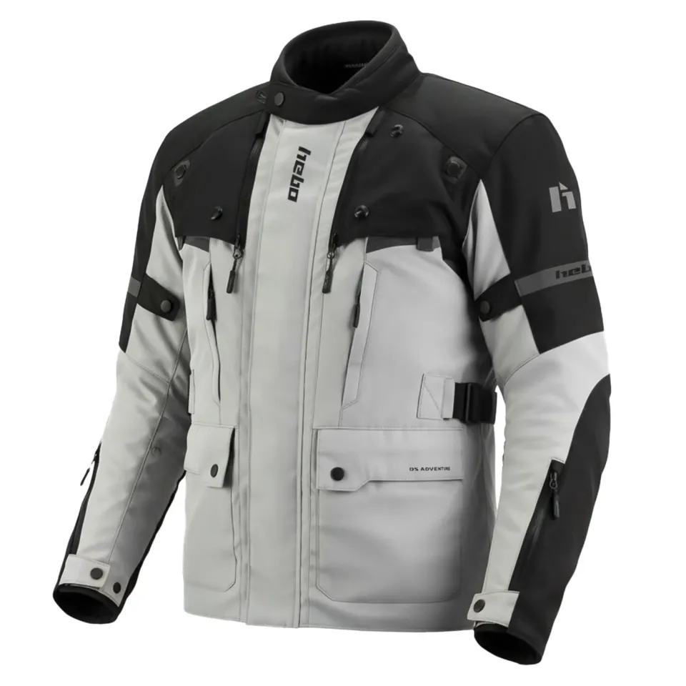 Hebo DS Adventure HE4740G giacca moto grigia protettiva