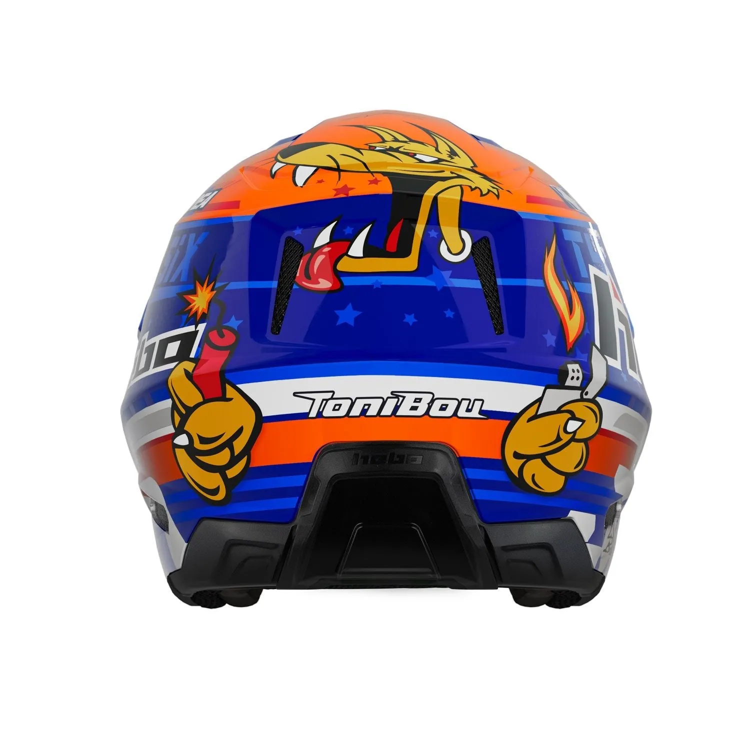 Hebo Zone Pro HC1072N casco trial vetroresina ECE 22-06