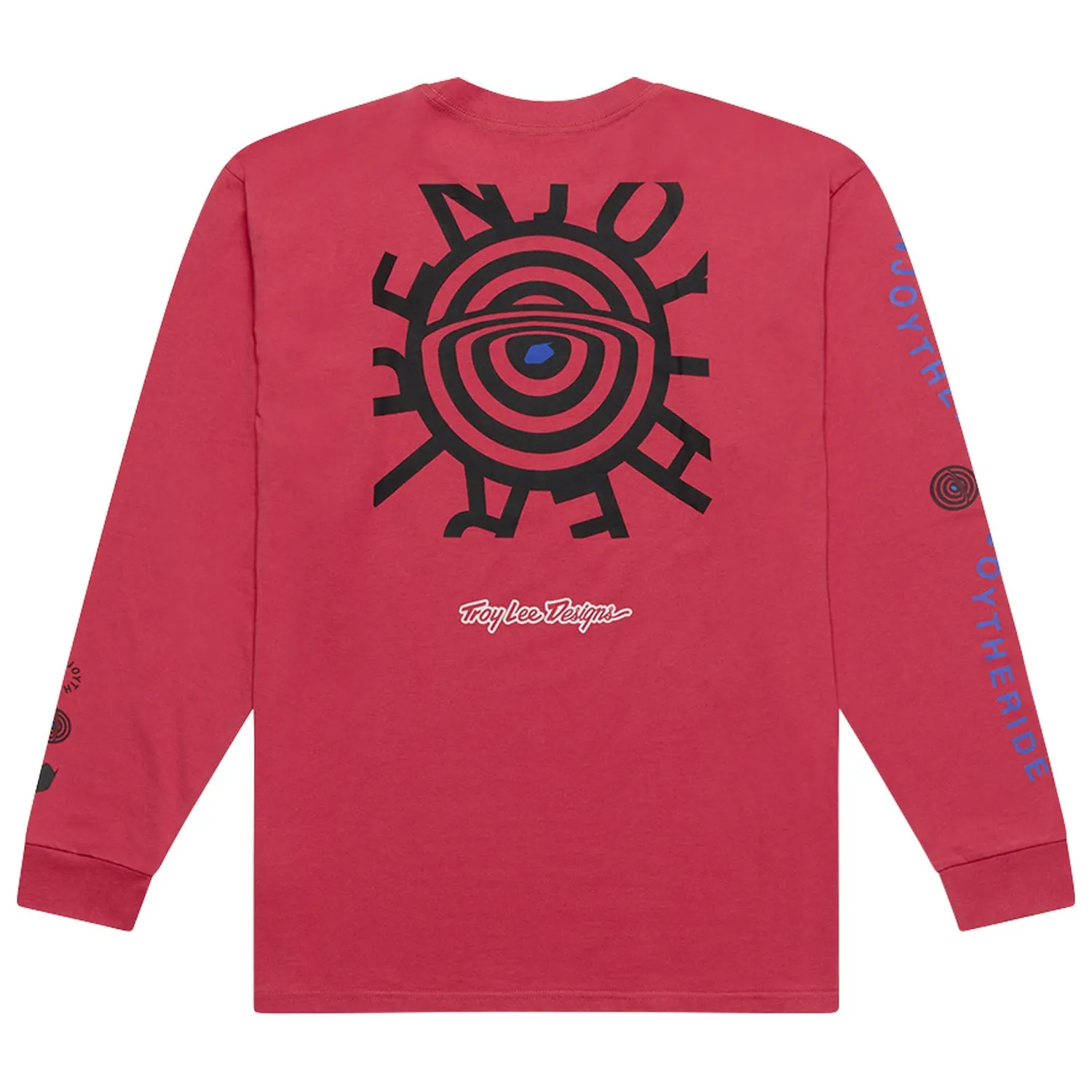 Troy Lee Designs Enjoy T-Shirt Manica Lunga Fucsia