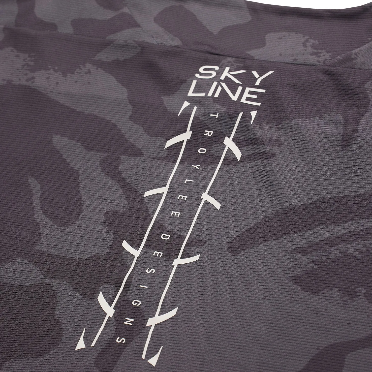 Troy Lee Designs Skyline Shadow Camo maglia mtb Carbon