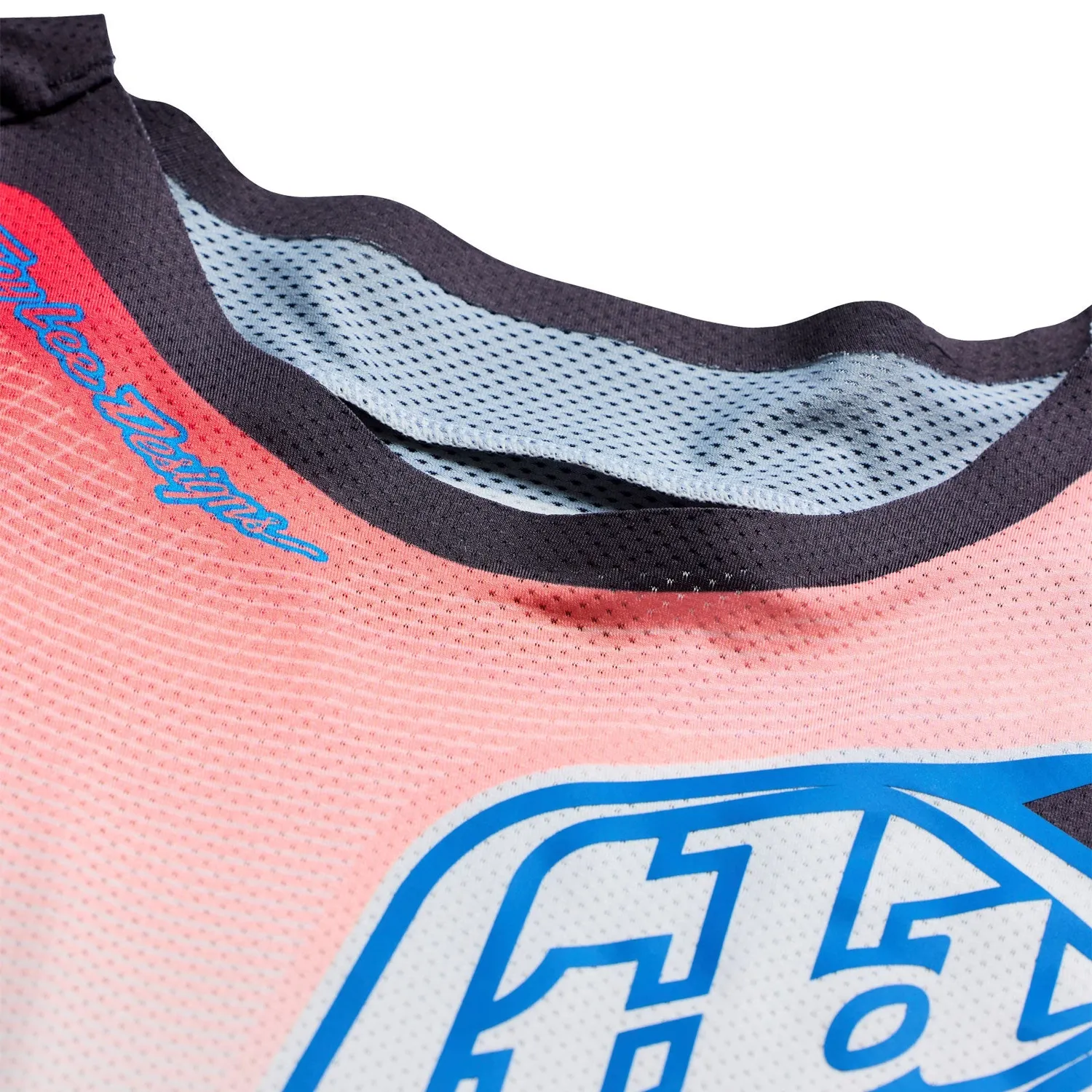 Troy Lee Designs SE Pro maglia moto bianco gunmetal