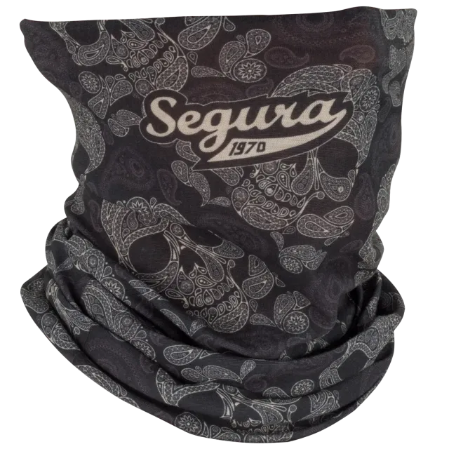 Segura Street Keith scaldacollo moto nero antivento