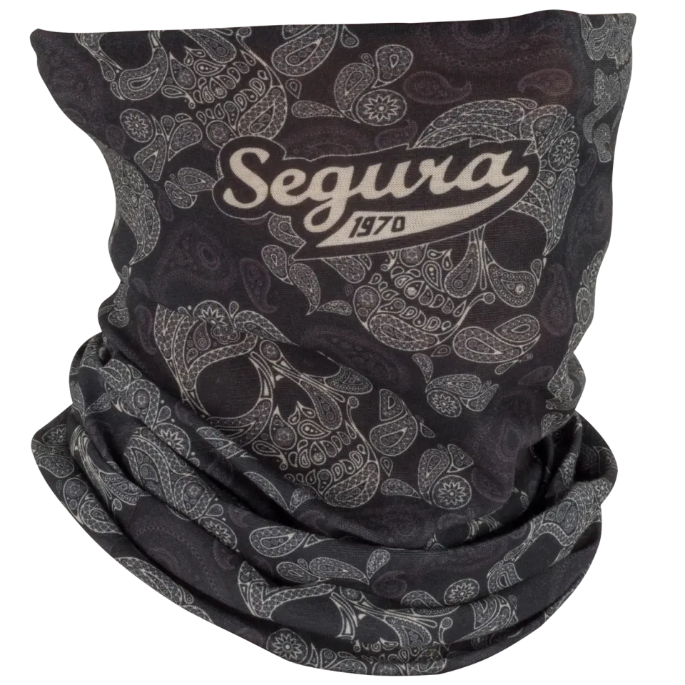Segura Street Keith scaldacollo moto nero antivento