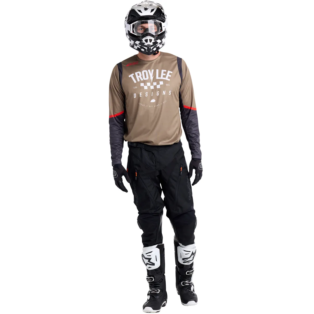 Troy Lee Designs Scout GP Ripper maglia moto Tarmac