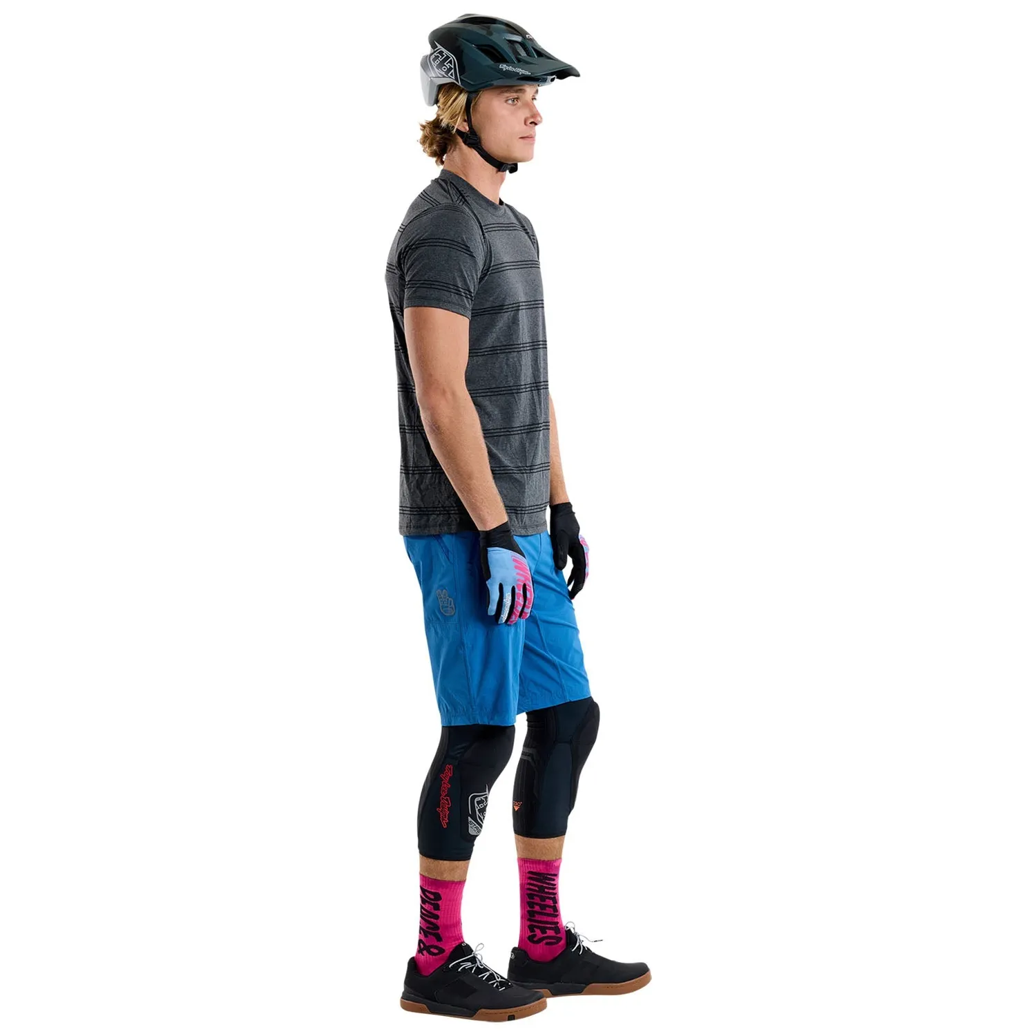 Troy Lee Designs Skyline Ride Tee maglia bici dark cloud