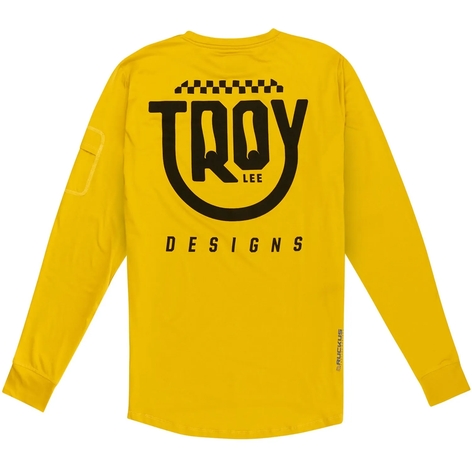 Troy Lee Designs Ruckus Maglia Bici Gialla Manica Lunga MTB