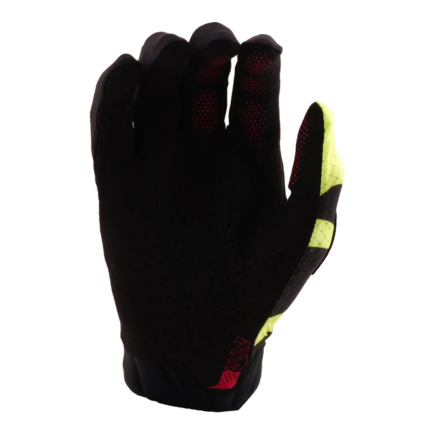Troy Lee Designs Air Cyclops guanti bimbo nero giallo fluo