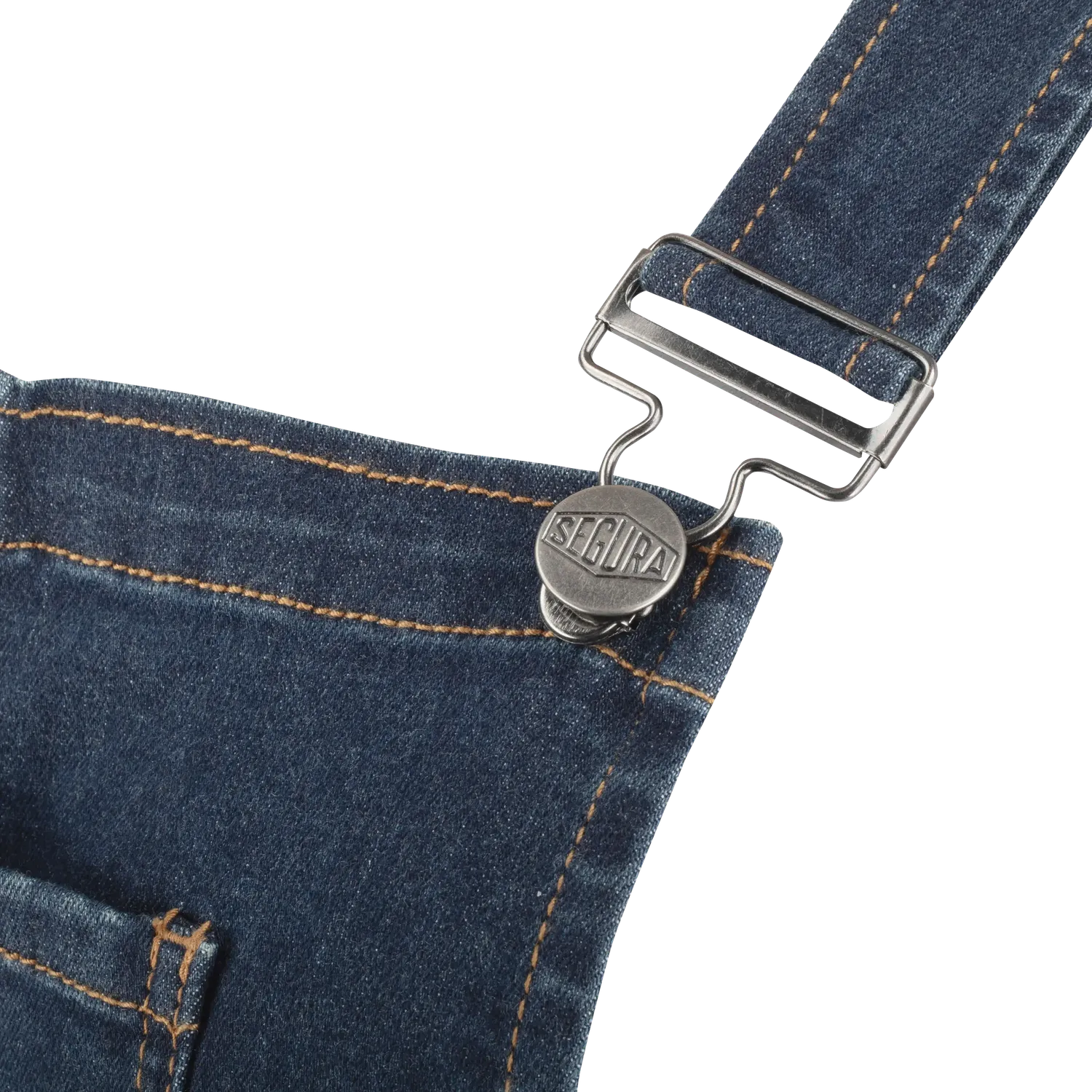 Segura Lady Prisca salopette moto donna blu denim