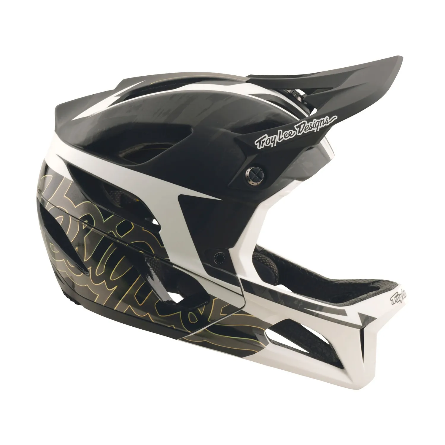 Troy Lee Designs Stage MIPS Casco Full Face Alpine Black