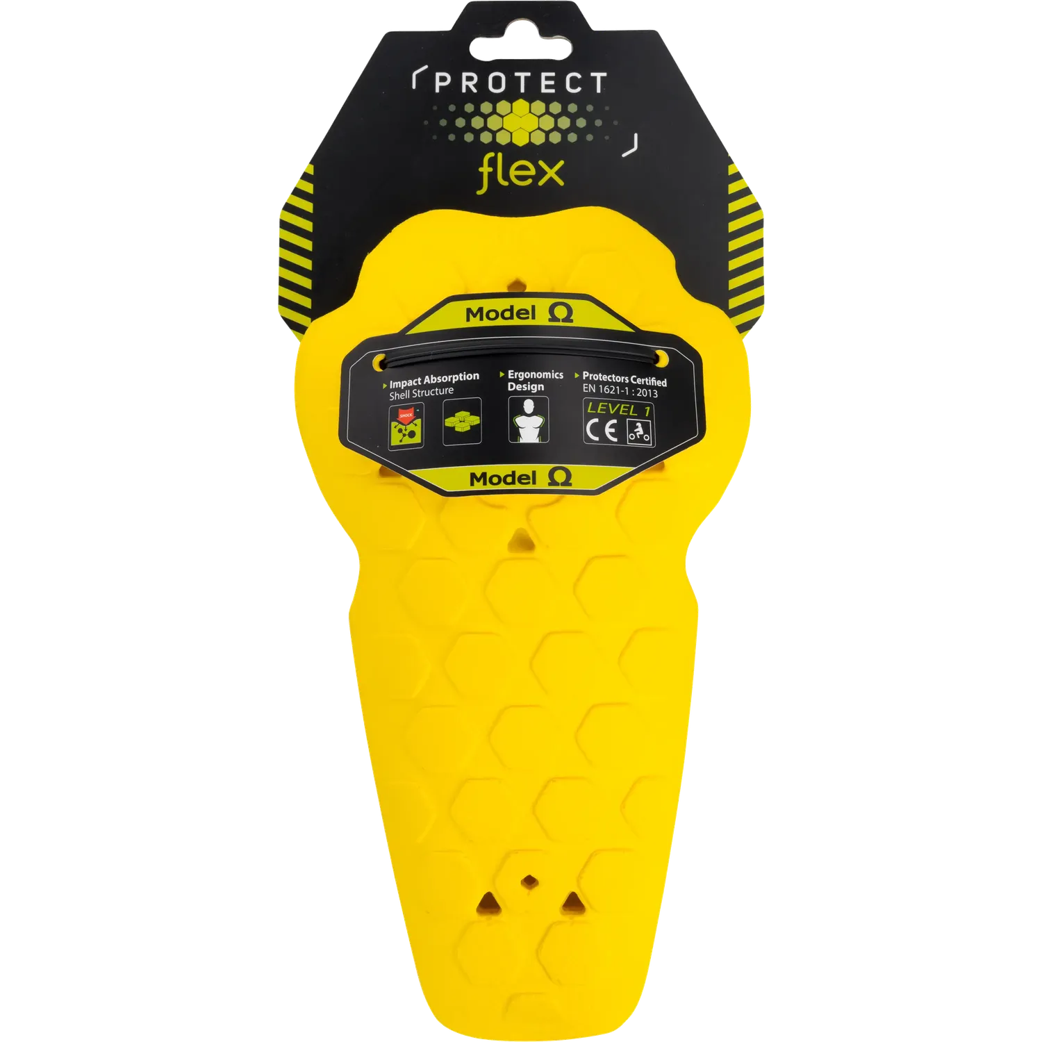 Segura Protect Flex Omega Type B protezioni gomito gialle flessibili
