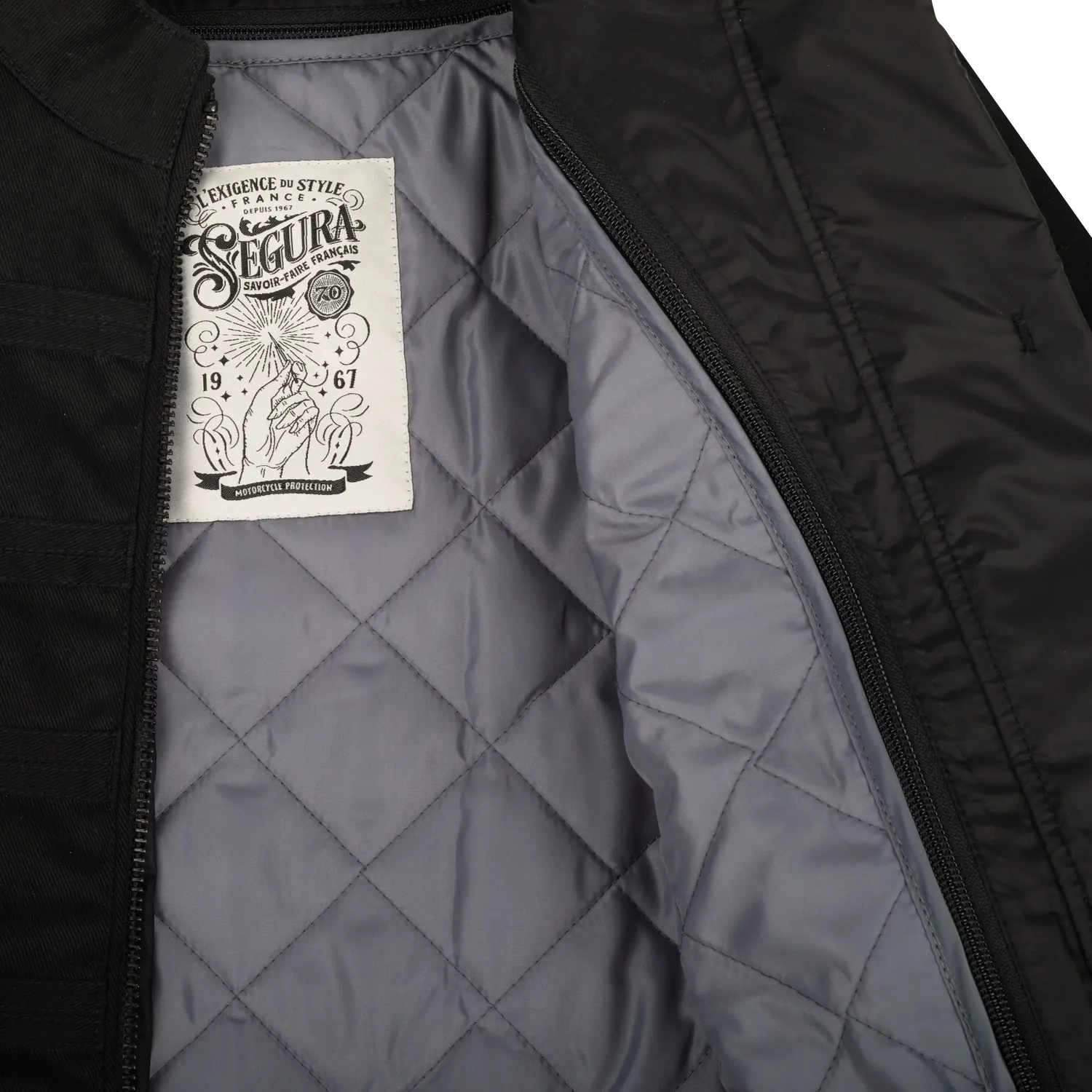 Segura Lady Kara giacca moto donna nero impermeabile