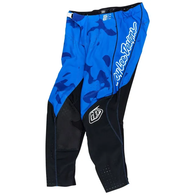 Troy Lee Designs SE Pro Pantaloni Moto Blu Race Fit Leggeri
