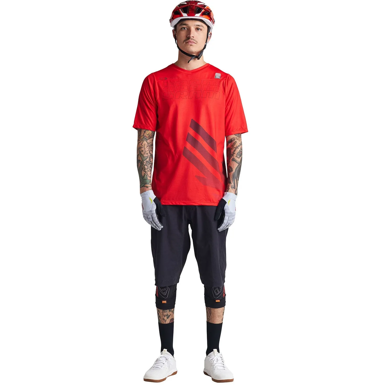 Troy Lee Designs Skyline SRAM Eagle maglia bici rossa leggera