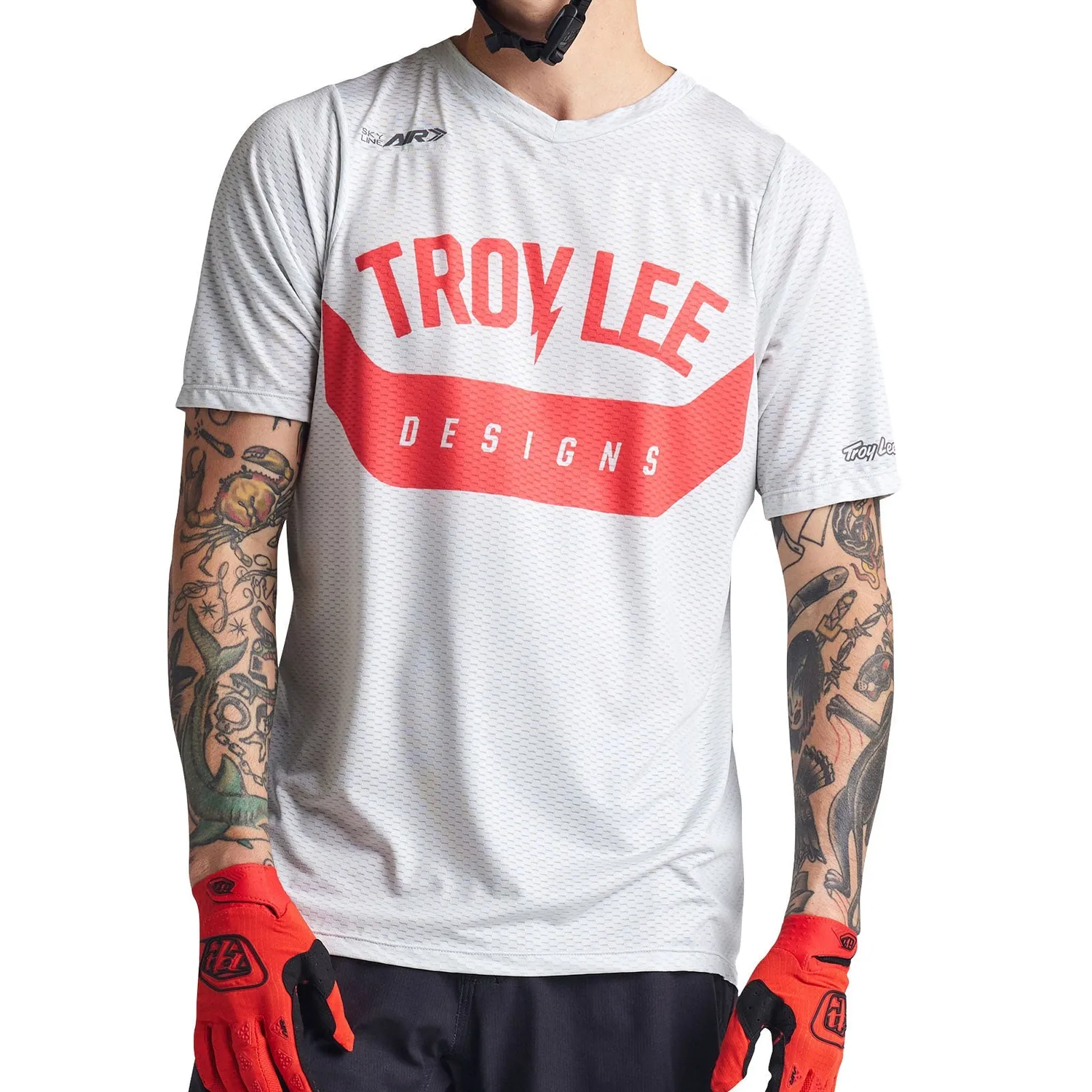 Troy Lee Designs Skyline Air maglia MTB Cement traspirante