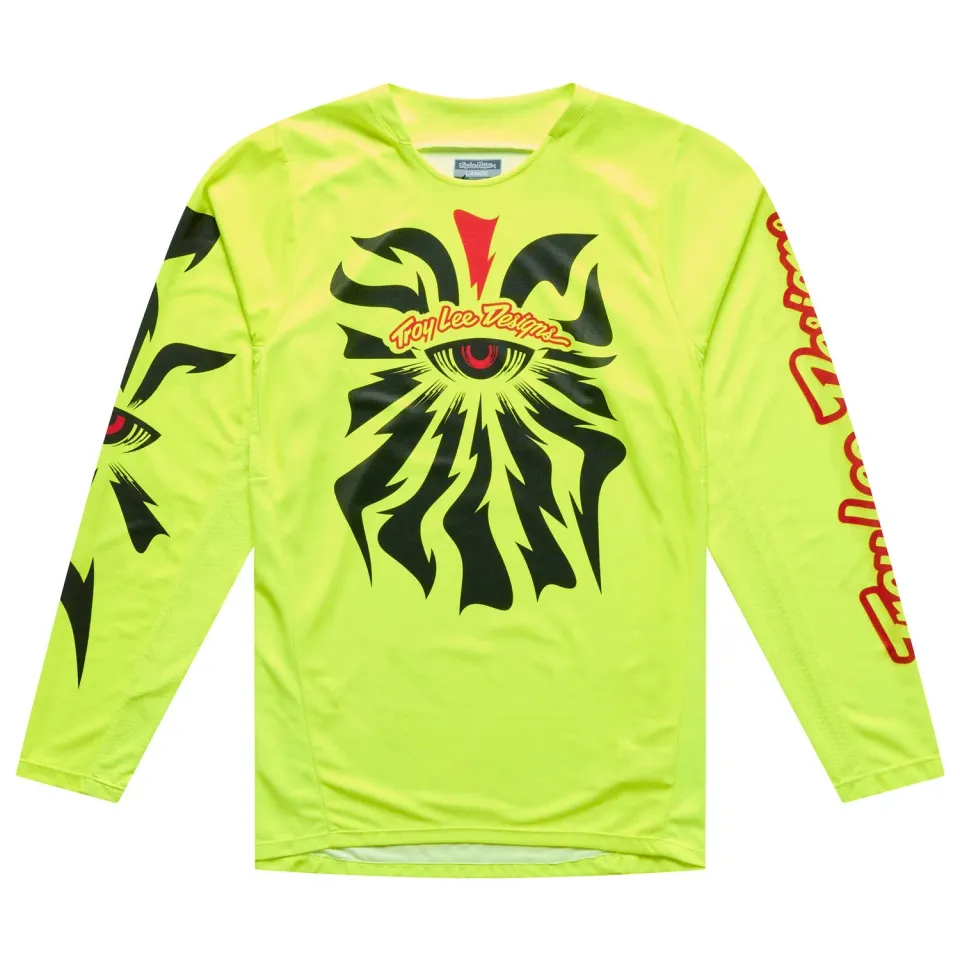 Troy Lee Designs GP Pro Cyclops maglia cross giallo fluo