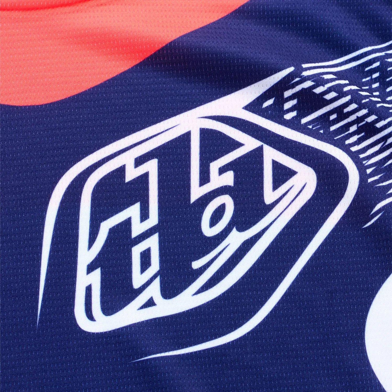 Troy Lee Designs GP Pro Frames maglia moto Navy White traspirante