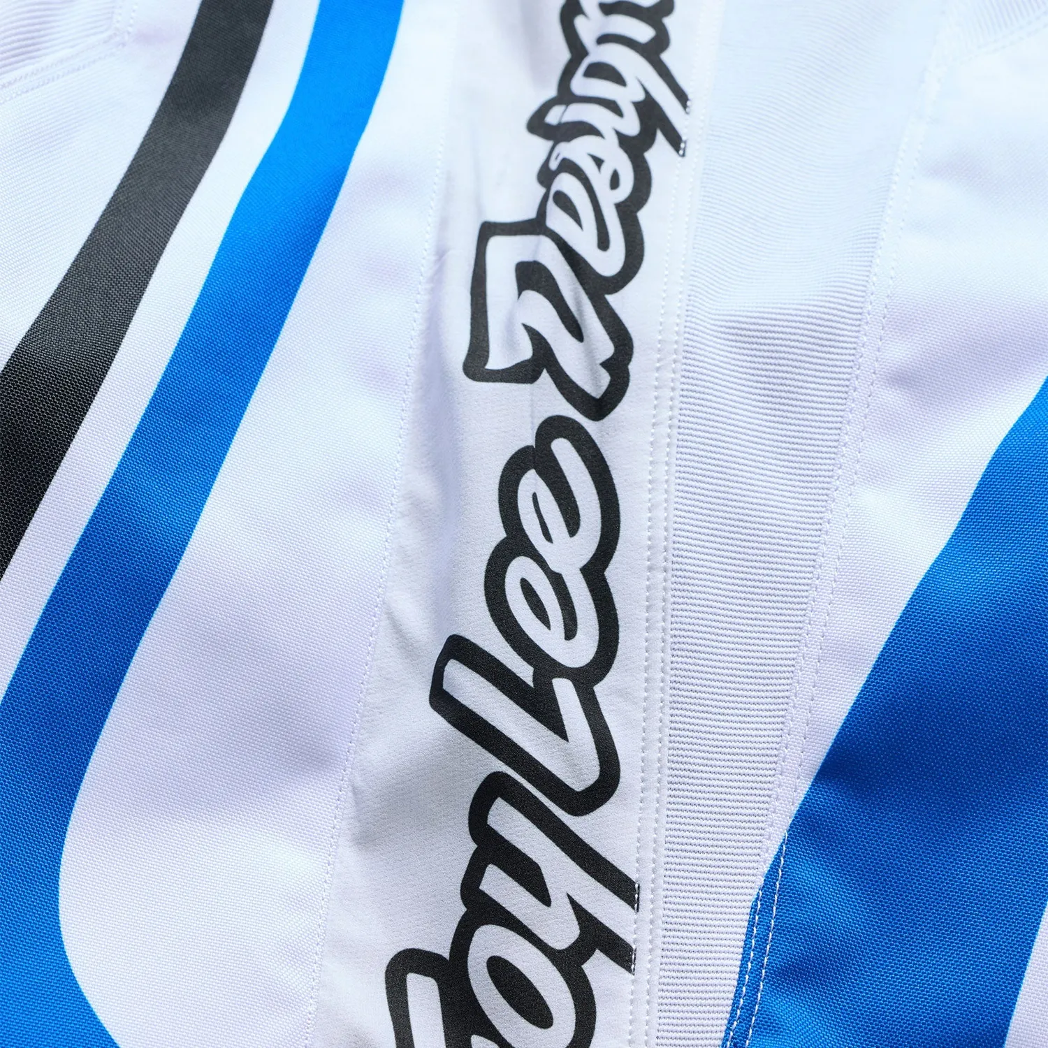 Troy Lee Designs GP Pro Roller Pantaloni Moto Bianco Blu