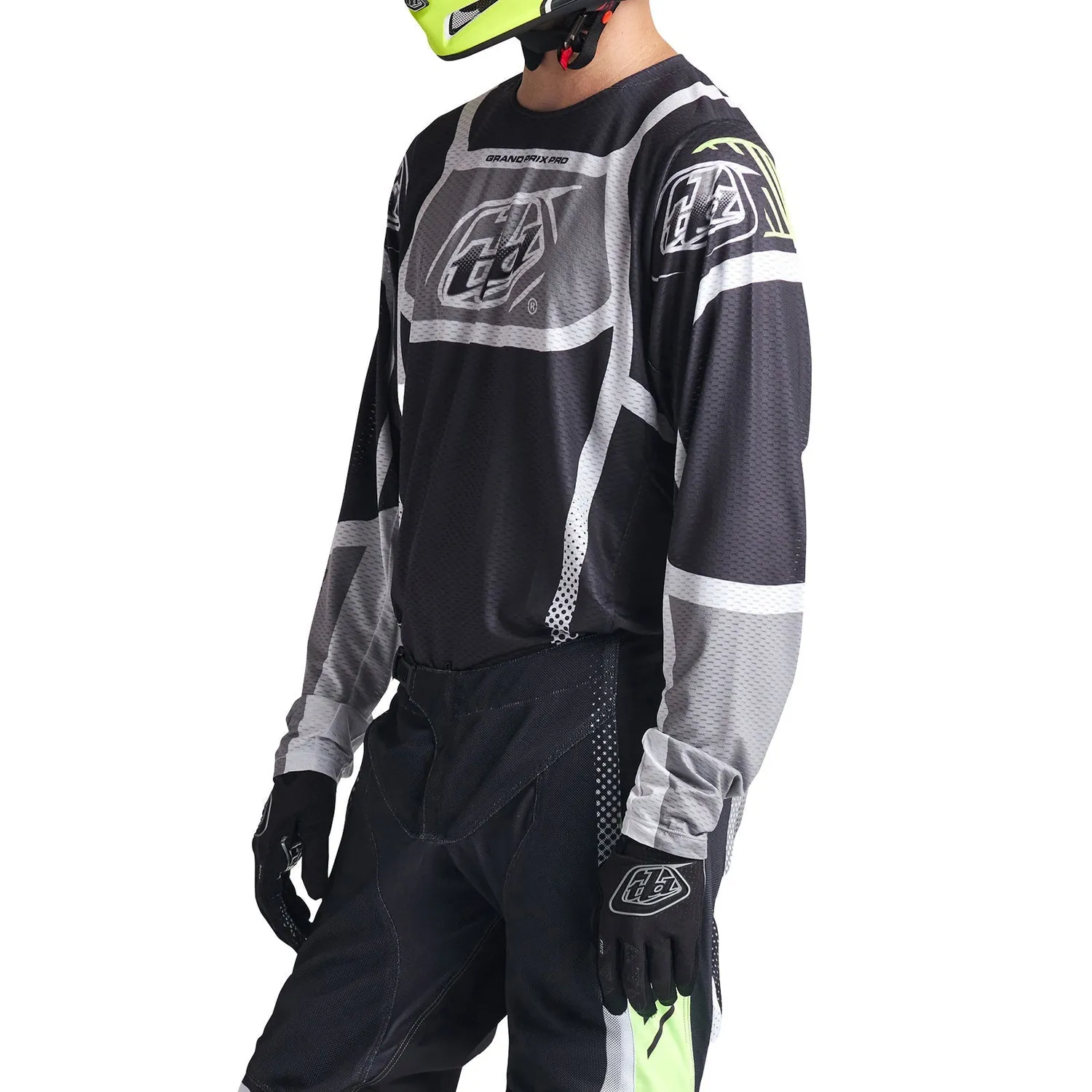 Troy Lee Designs GP Pro Air Bands maglia moto Phantom Grey