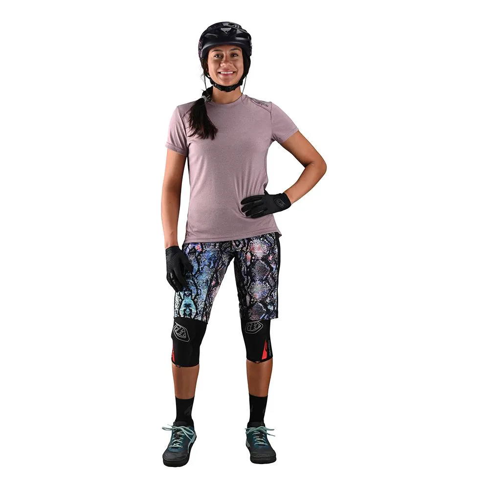 Troy Lee Designs Luxe shorts mtb donna con fondello nero