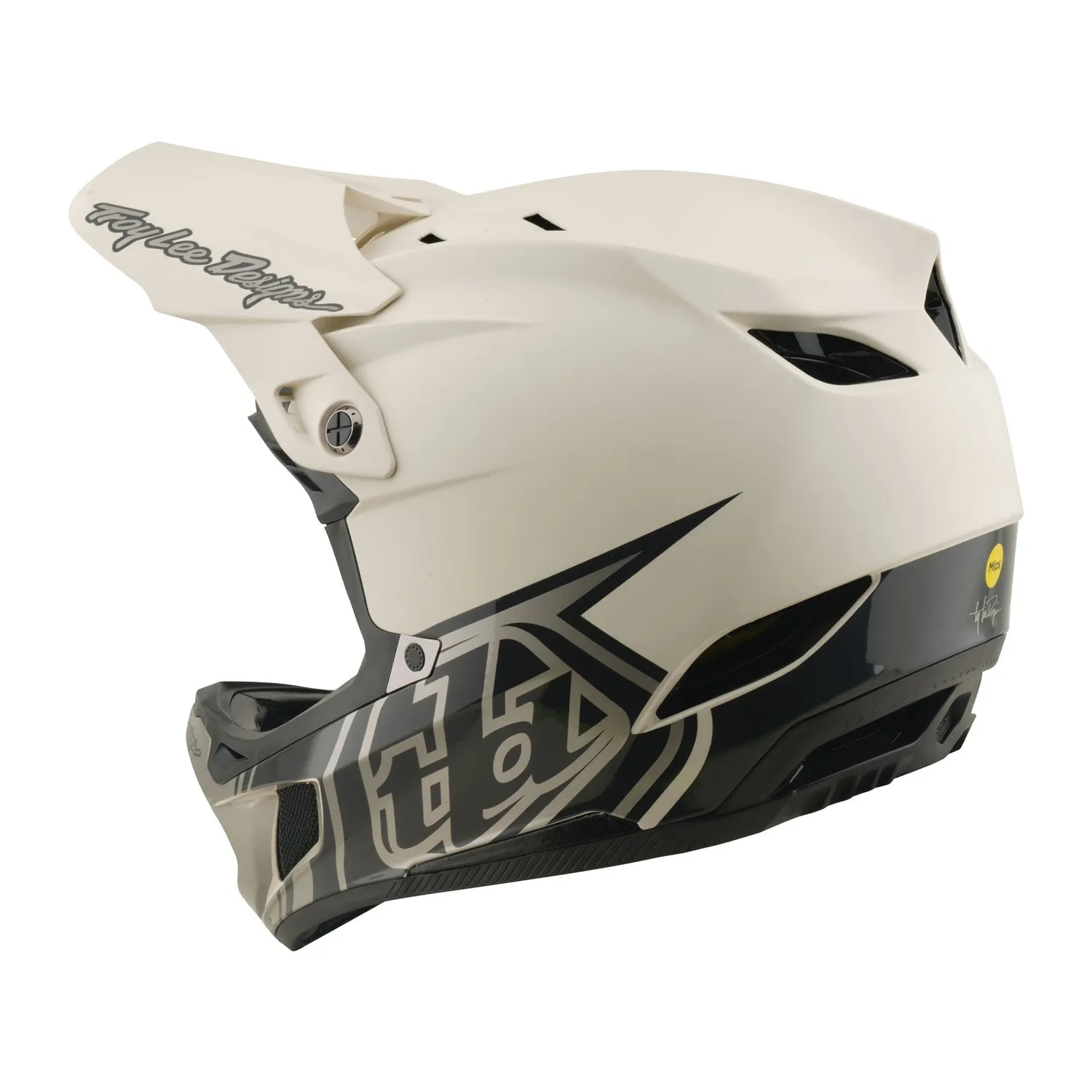 Troy Lee Designs D4 Composite Stealth casco Pumice MIPS