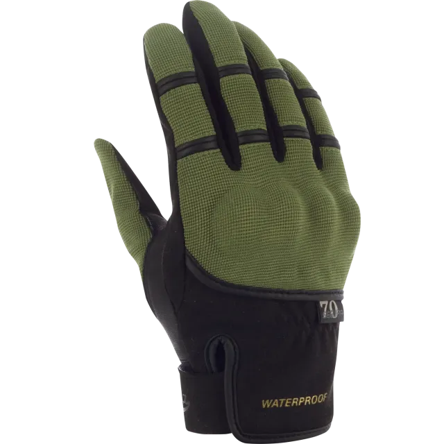 Segura Lady Zeek Evo guanti moto donna kaki nero impermeabili